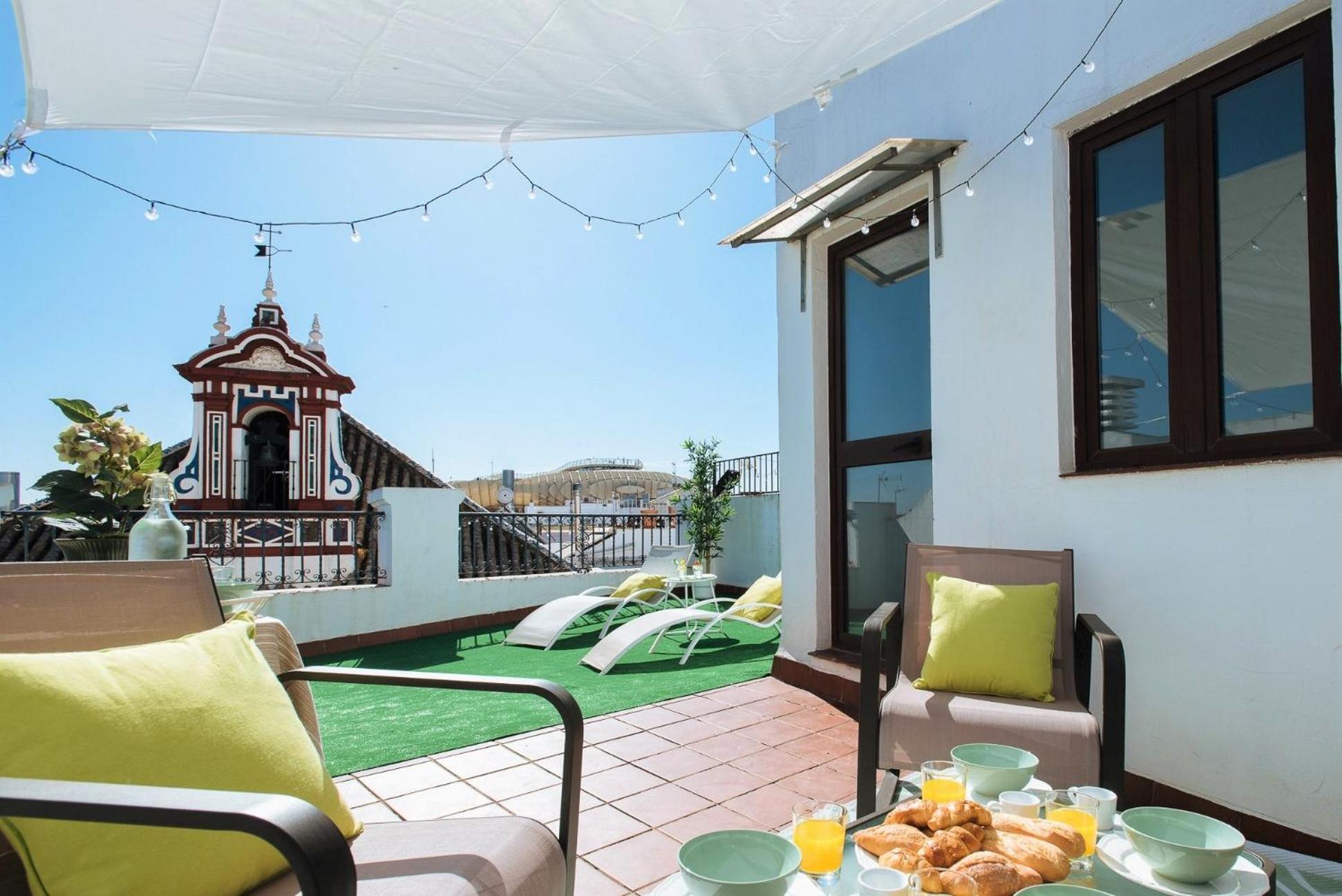 Hostly Orfila 3A-3B Exclusive Penthouse-Center-Fibre-Parking Optional Apartment Sevilla Bagian luar foto
